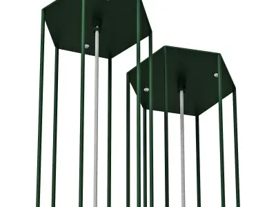 pluskouple lines hex 3D model