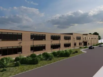 School-University -High School 3D model