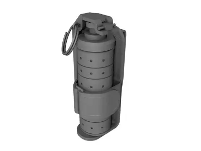 Dredd 2012 gas grenade 3D print model
