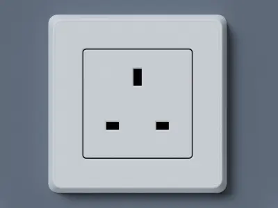 Contact Socket Package Standard Type F-J 3D model