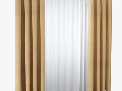 MARIAM Curtains 3D model