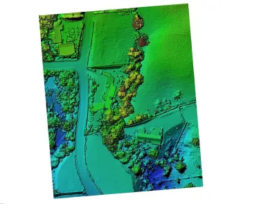 Modern house in the forest 13 05 2024 3D model