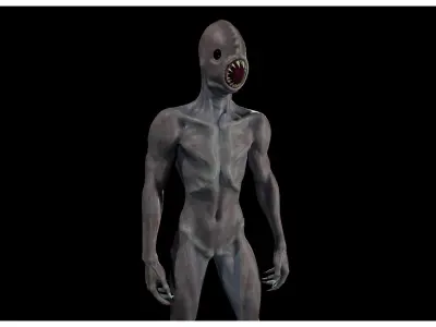 Snork Game Ready Low-poly 3D model