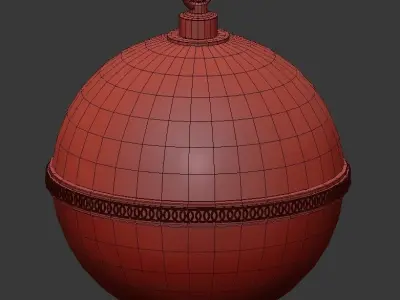 Sphere Light Fixture Ecua Sphere 3D model