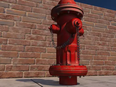 Fire Hydrant 3D model