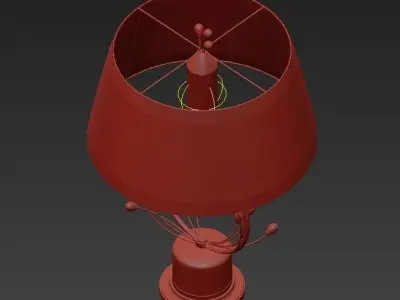 John Richard Arch Brown and Gold Swirling 3D model