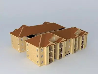 Paladian Village Apartments Free 3D model