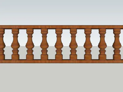 Baluster 3D Model Download 3D model Sketchup 3D model 3D model