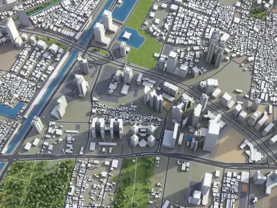 Jakarta 3D Model Pack