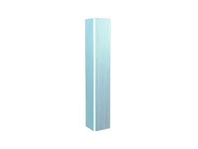 Cartoon Skyscraper v2 001 Low-poly 3D model