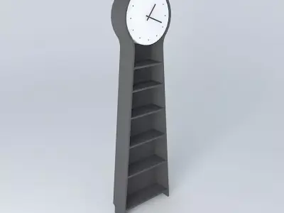 PS Pendel Floor clock 3D model