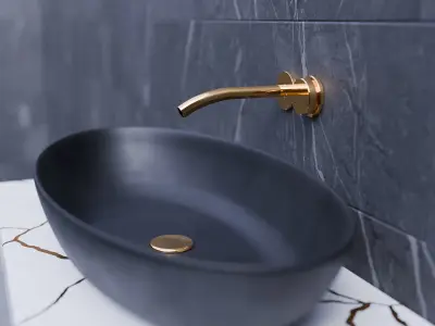 Modern Sink Cabinets Free 3D model