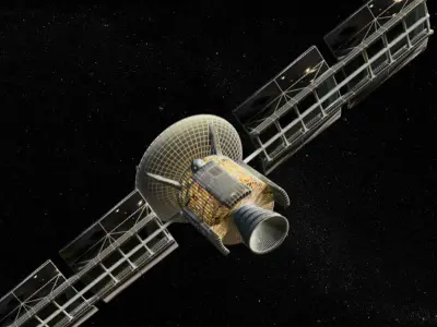 Probe-print satellite 3D print model