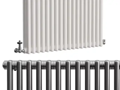 3 Column Horizontal Radiator 3D model