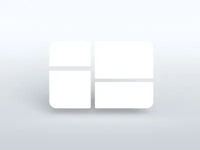 Windows 1Logo v1 003 Free low-poly 3D model