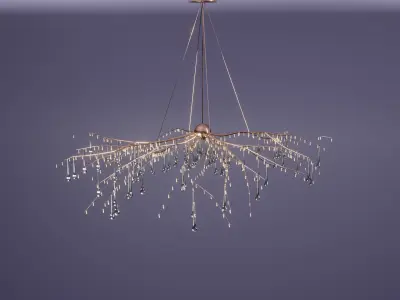 Chandelier in fantasy style 3D model