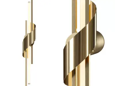 Lampatron TINUS BEND wall light 3D model