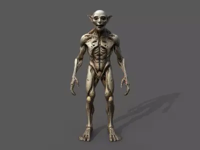 Monsters Pack 8 Low-poly 3D model