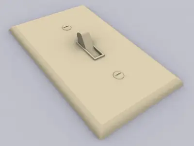 Light Switch 3D model