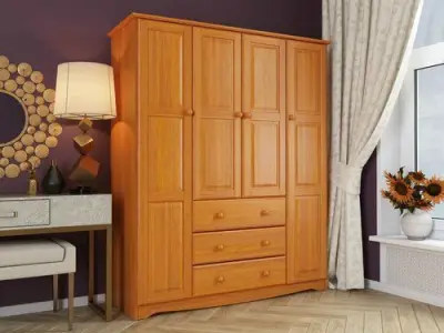 Mocha Musman Armoire 3D model