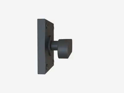 Gate Handle Horizontal 3D model