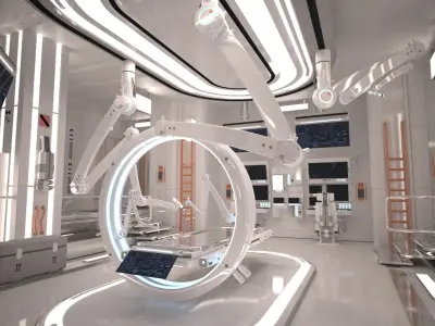  Sci Fi Laboratory Room 