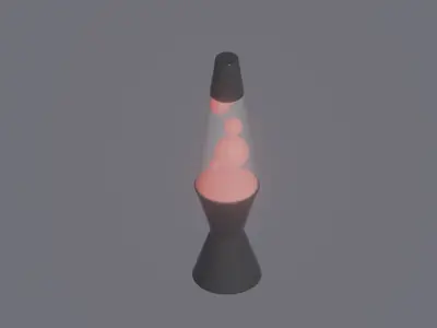 Lava Lamp 3D model