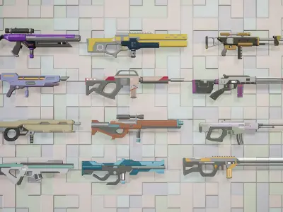 SciFi Rifles Bundle