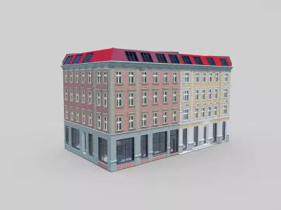 Old Town Tenement house 3D model