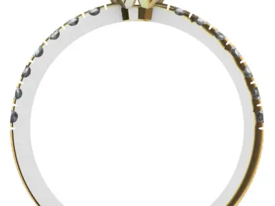 classic ring 3D model