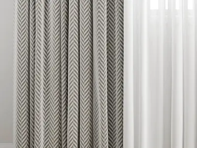 Curtain 292 3D model