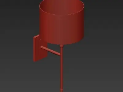 Bronze Wall Lights 3D model