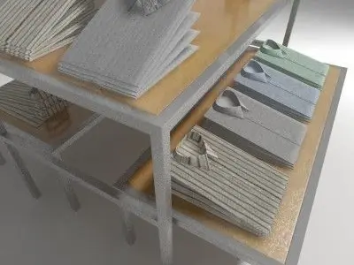 Presentation Table 3D model