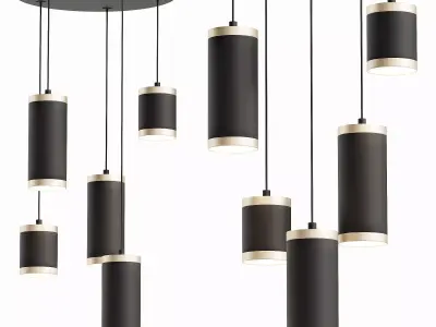 Cuff LED Multi Light Pendant 3D model