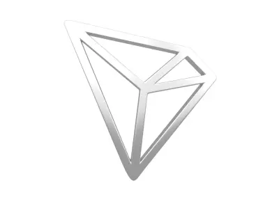 TRON Coin V2 005 Low-poly 3D model