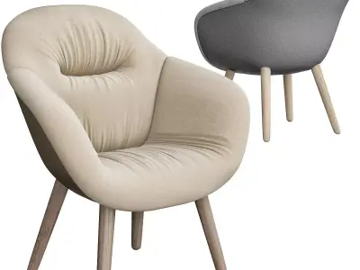 Hay Aal Armchair 3D model