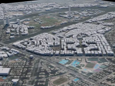 Cairo - Egypt 3D model