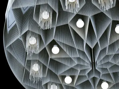 Willowlamp MANDALA BLACK DIAMOND 3D model