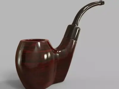 Tobacco Pipe 3D model