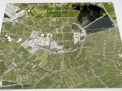 Cityscape Mijdrecht Netherlands 3D model