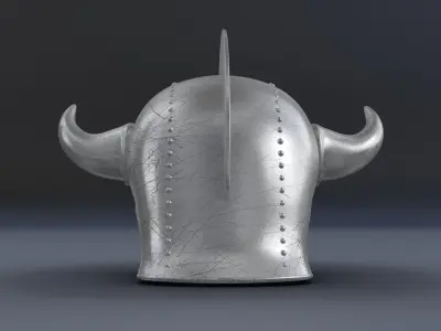 Bugle Helmet 3D model