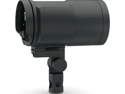 E3D - Camera Flash Head 3D model