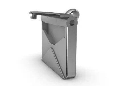 Letter Envelope Photo holder Pendant 3D print model