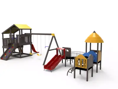 playground minimalist 2 3D model