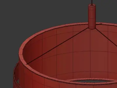 LED fabric 3D model