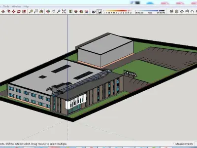 Pack SKP SCHOOL A1-A10 3D model