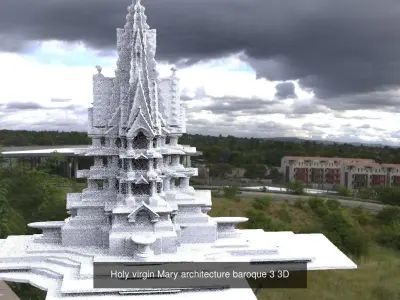 Angel Mary collection  3D Model Pack