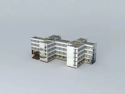 Mezgaz College Free 3D model