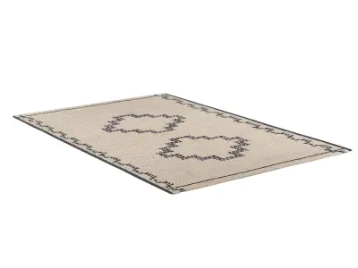 REHANA WOOL RUG 3D model