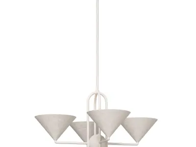 Soho Home Peyton chandelier 3D model